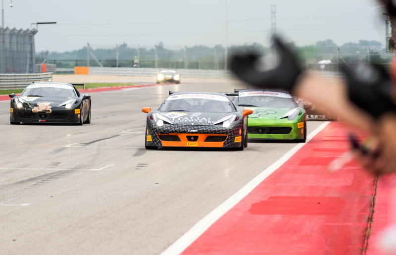 Illustration for article titled The Most Gorgeous Ferraris Around Came Out For Austin's Ferrari Challenge Race